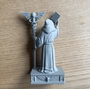 Escenografía en miniatura: Grimdark Trench Crusade Saint Statue Terrain — vista de referencia 4