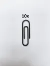 Papper clip 10x 0.2mm layer, 2 walls, 15% infill