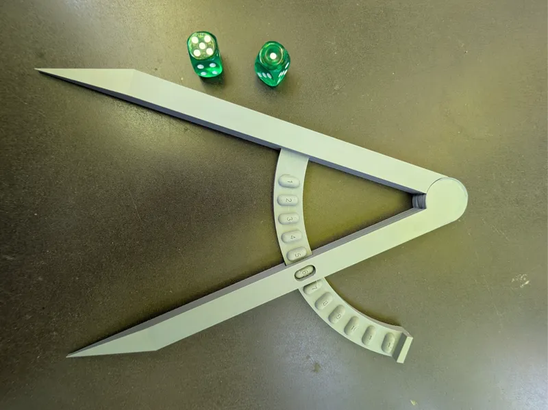 Wargame Measuring Compass