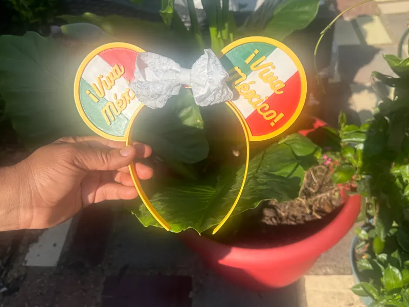 "Viva La Mexico" Disney Epcot Theme Park Ears
