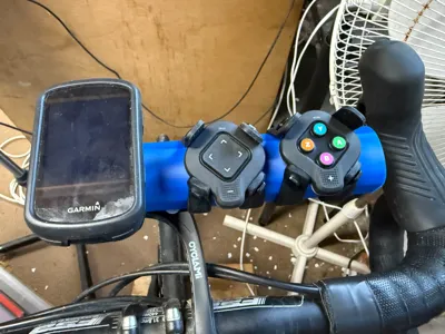 Zwift click v2 to Garmin mount adapter