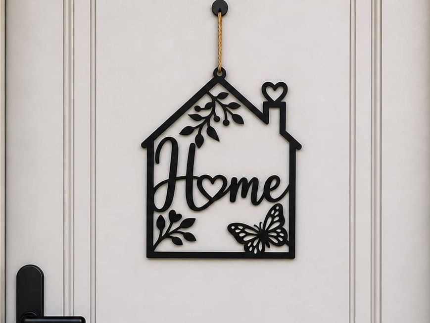 Home Türschild Haus | Welcome Sign Door Decor