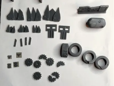 40k Ork equipment and parts