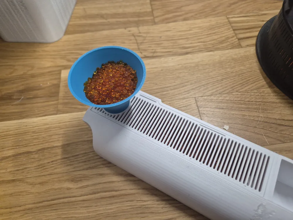 IKEA Samla 22L Silica Container with Funnel - Free 3D Print Model ...