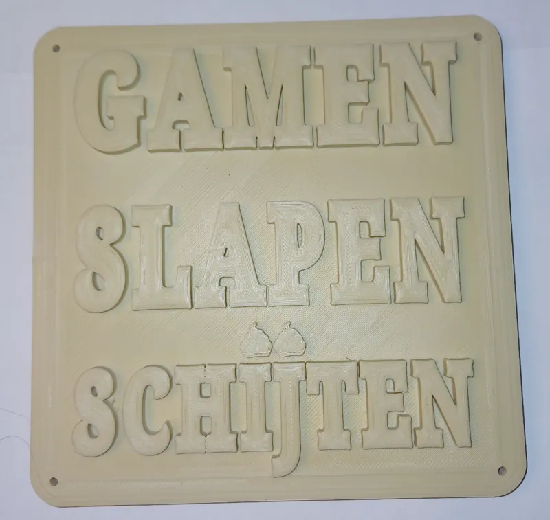 funny plate - grappige plaat - nl