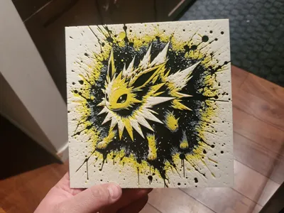 Graffiti Jolteon Hueforge