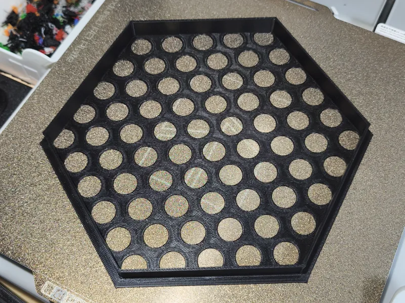 Moss hexagon mesh