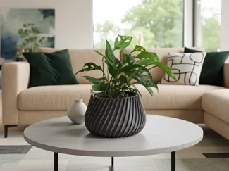 The HELIX VORTEX Planter - Modern, Twisted Design