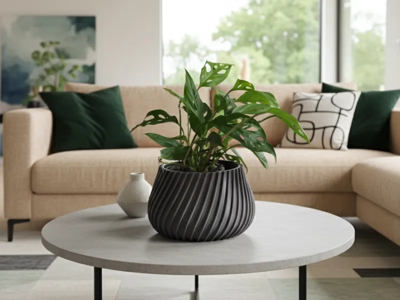 The HELIX VORTEX Planter - Modern, Twisted Design