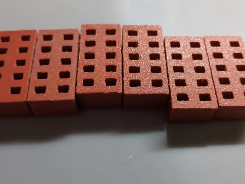 Midland Clay Brick 1:5 scale