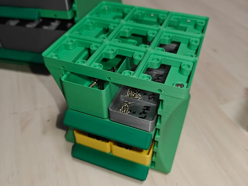 Gridfinity Shelf for 3x2 Base (Skeleton)