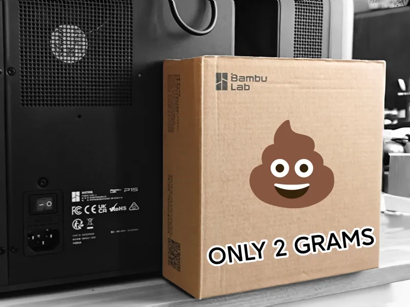 Carton poop bucket for P1/P2/X1/H2