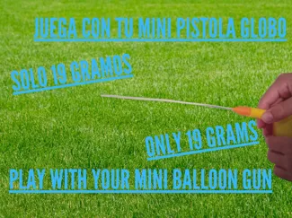 Mini pistola globo