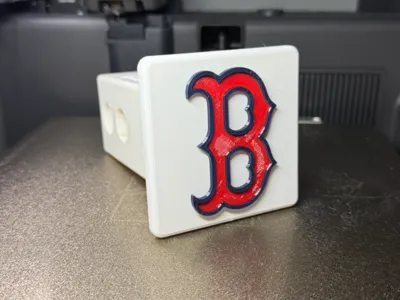 Boston Red Sox Hitch Cover