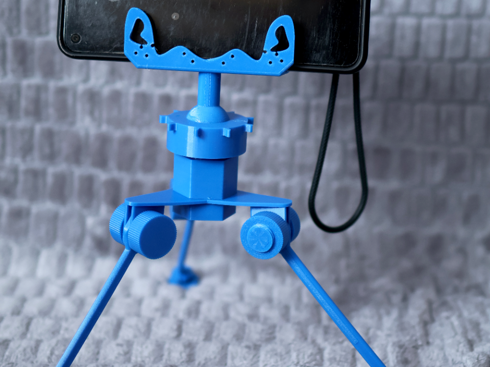 FlexTripod – 3D Printed Smartphone Tripod