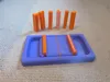 Single piece base and changeable grip + optimized print time