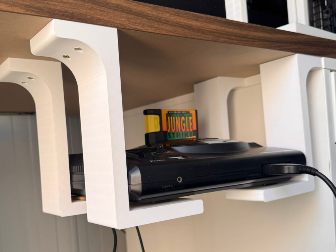 Under Table Bracket Shelf