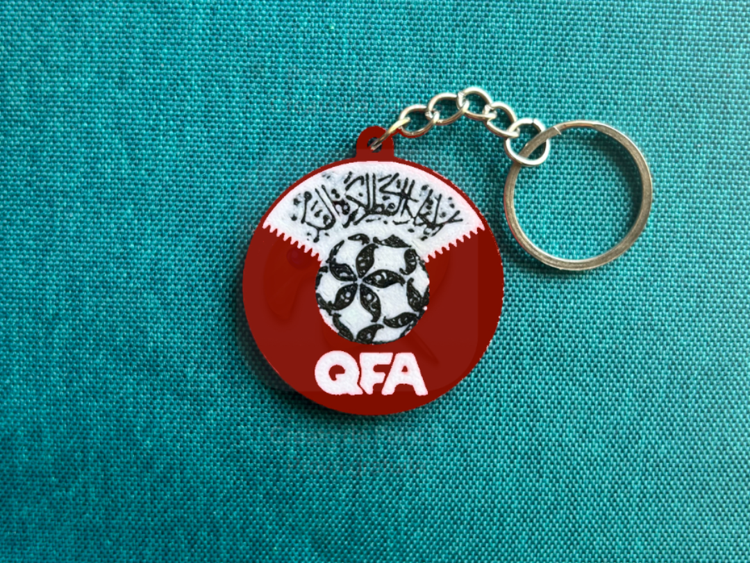 Qatar N.F Keychain