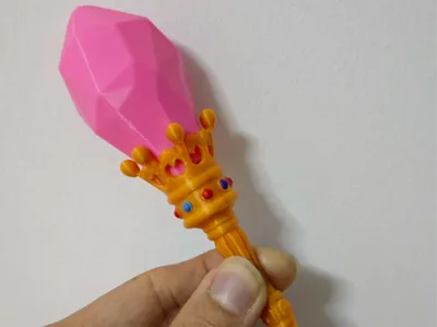 Eggy Party Spooky Treasure Hunt Squad King's Scepter Golden Scepter (Multi-color separate parts and single-color)