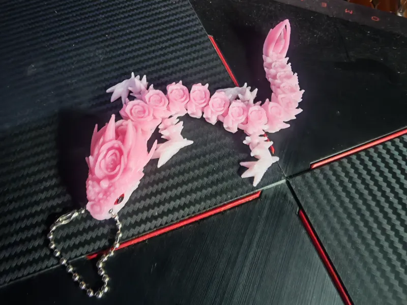 15cm钥匙扣樱花龙3