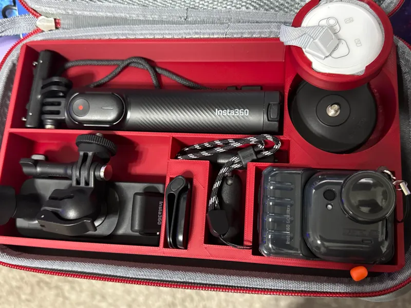 Custom insert Leewjed Carrying Case Insta360 GO Ul