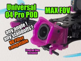 Universal O4 Pro Pod Max FOV - parametric