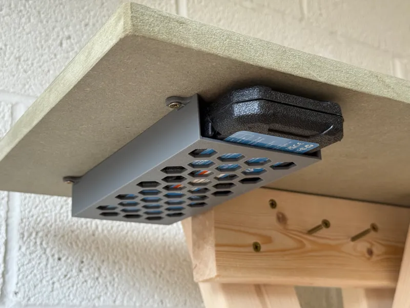Simple Under Shelf Caliper Storage Bracket 