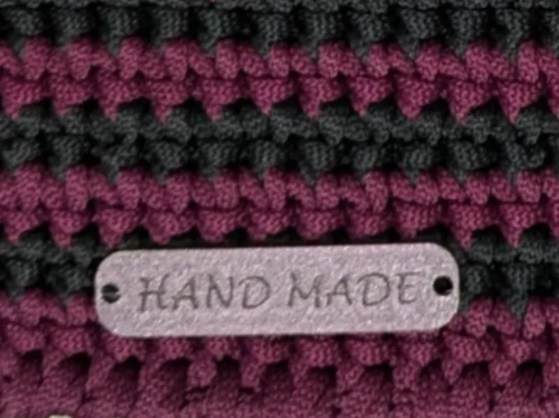 Hand made badges 3pcs set for crocheting