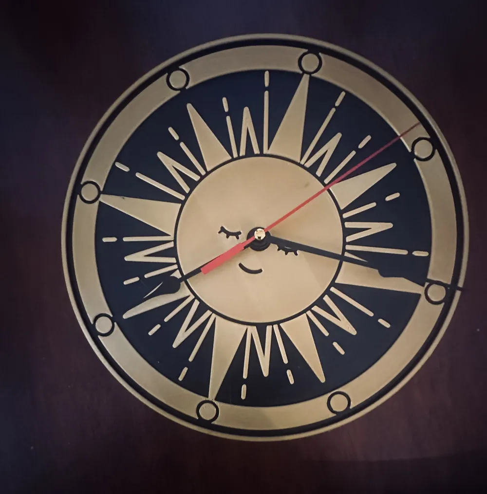 Sun Clock by mspark607 MakerWorld: Download Free 3D Models