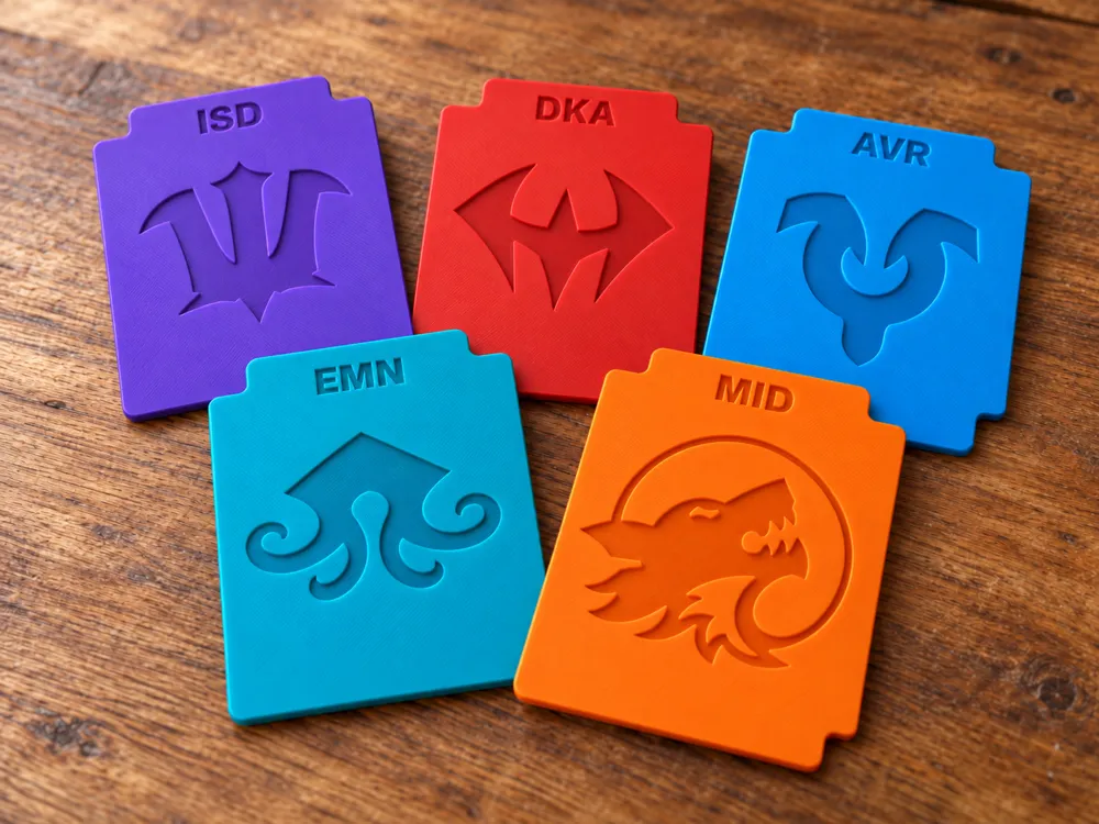 MTG Set Divider – Innistrad Collection - Free 3D Print Model - MakerWorld