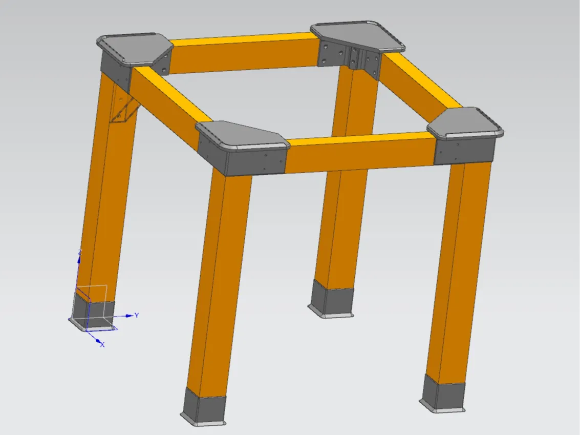 H2D Table (Riser) - Free 3D Print Model - MakerWorld