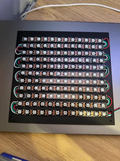 Word Clock view 4