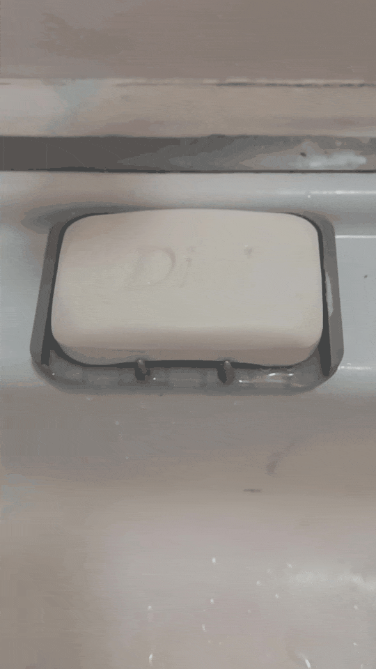 Simple Self Draining Soap Dish