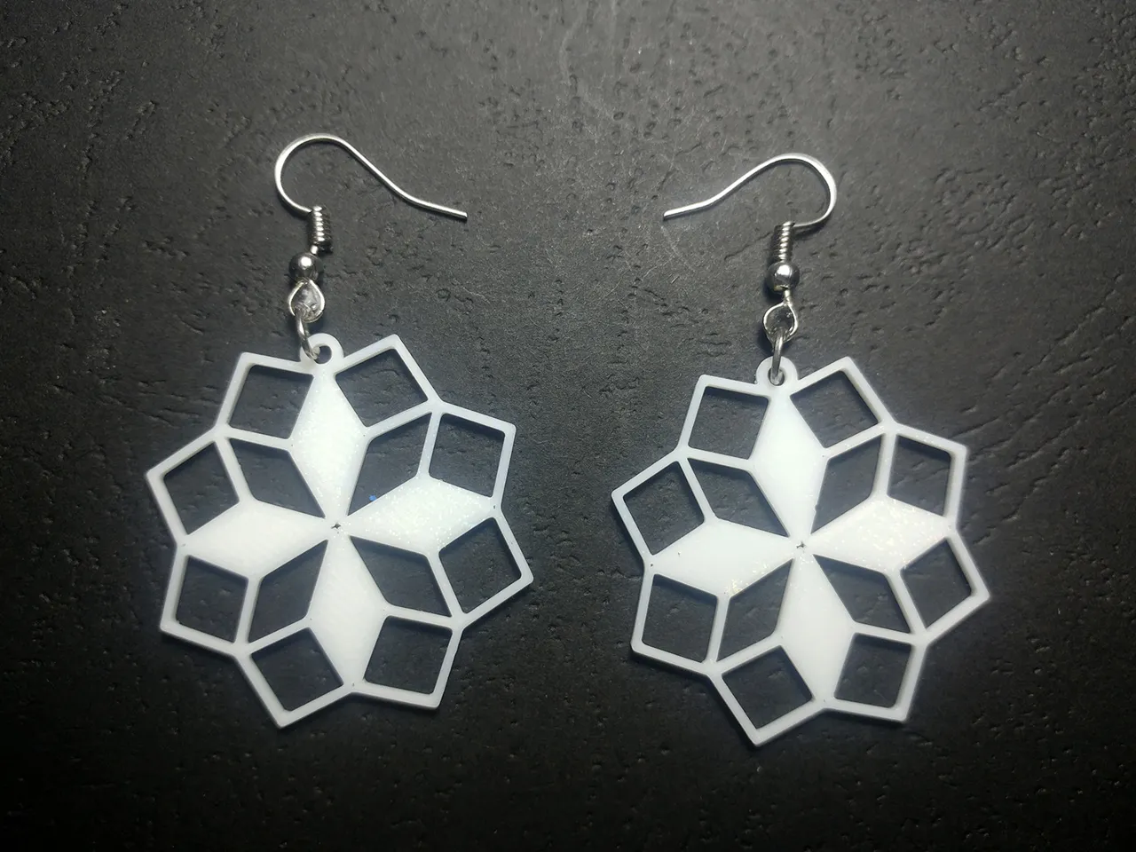 Sacred Geometry Earrings view 4