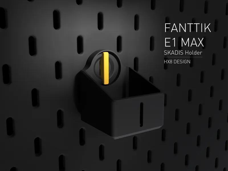 Fanntik E1 Max PRO-Line holder for IKEA SKADIS