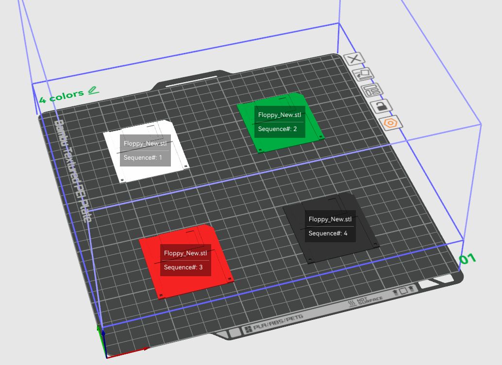 Miniatura 3 do modelo 3D Floppy New filament sample