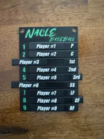 Lineup Board - 14 Player Slots - No Logo