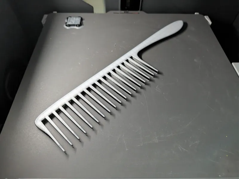 Peigne cheveux longs
