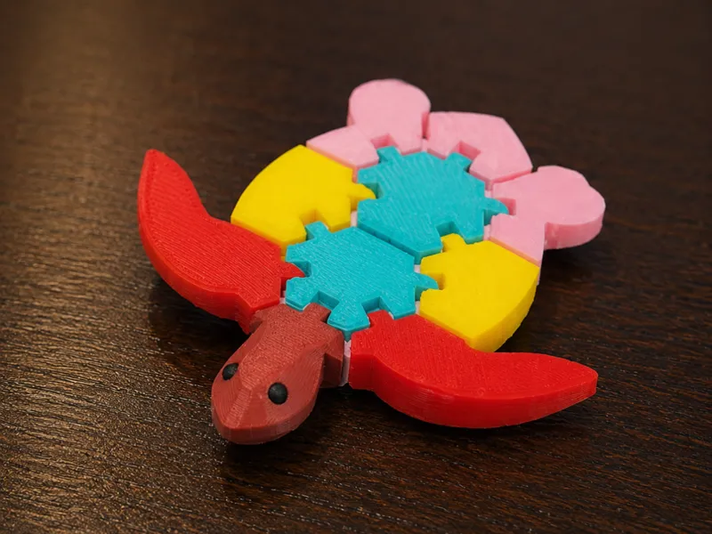 Articulated Turtle Multi Color