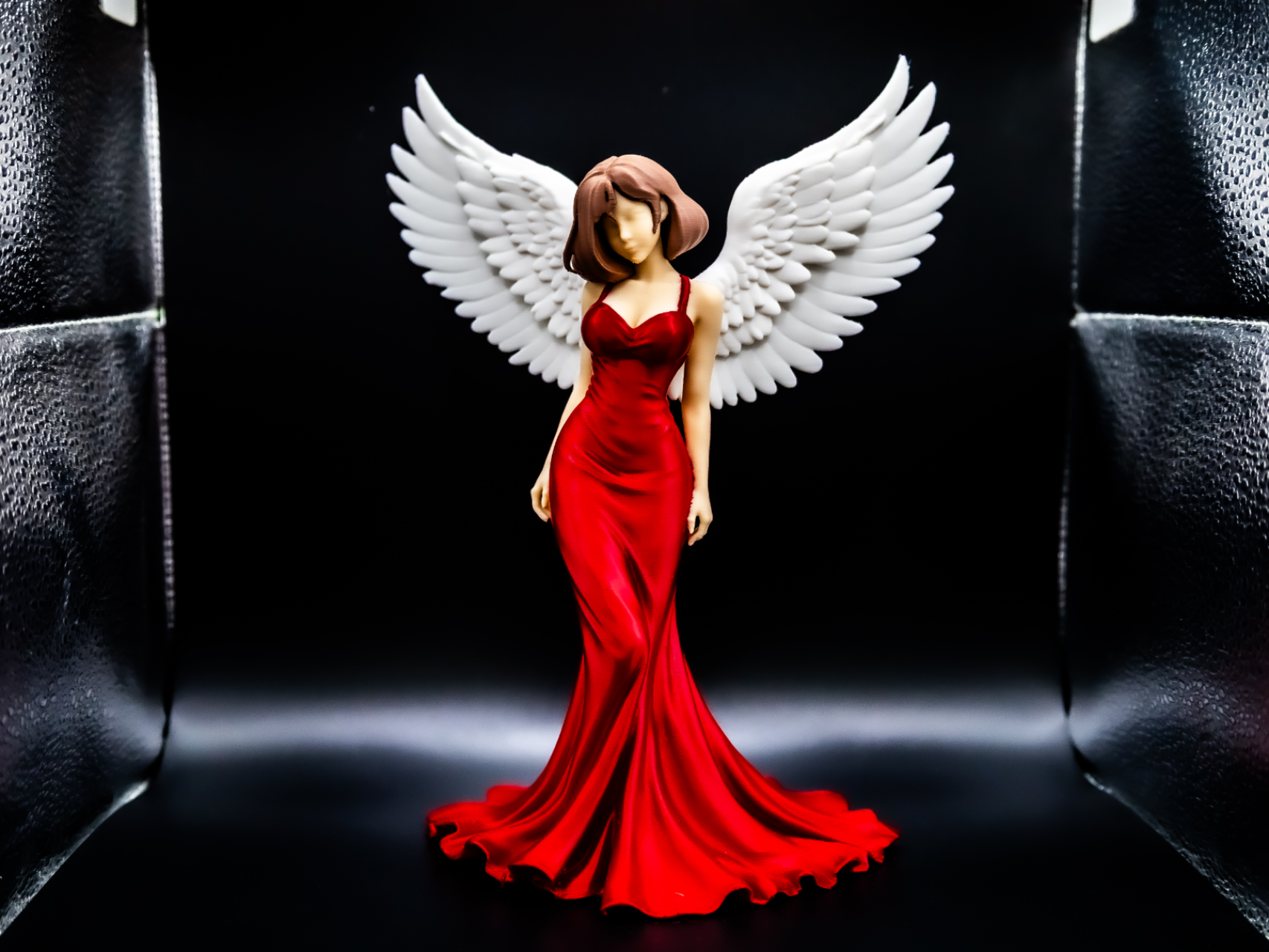 Engel im Abendkleid