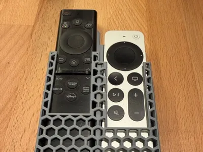 Wall mount for Samsung and Apple TV Remote
