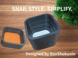 [Customizable] Multi-purpose Mesh Bottom Case