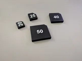 Square Bases Magnet Assist