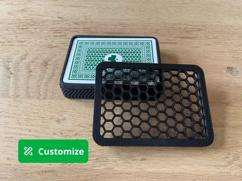 Customizable Card Storage Box