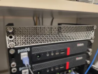 10-inch Rack Gyroid Blanking Panel