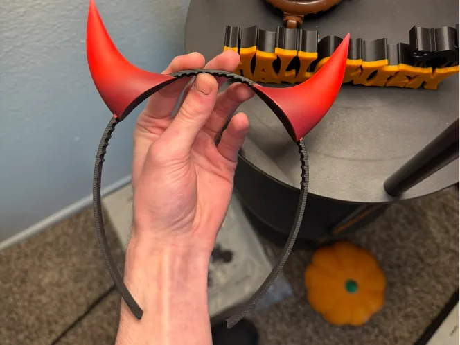 Devil horns handband