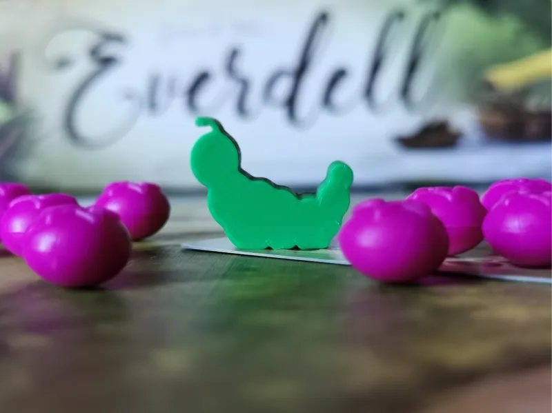 CATERPILLAR MEEPLE FOR EVERDELL
