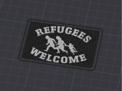 HueForge Refugees Welcome
