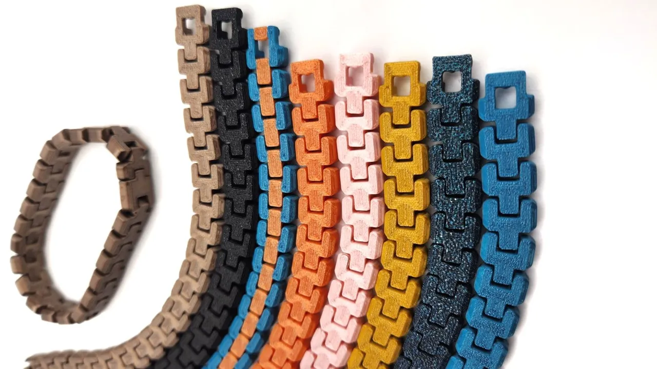 Basic Flexi Silk Bracelets - Updated view 4