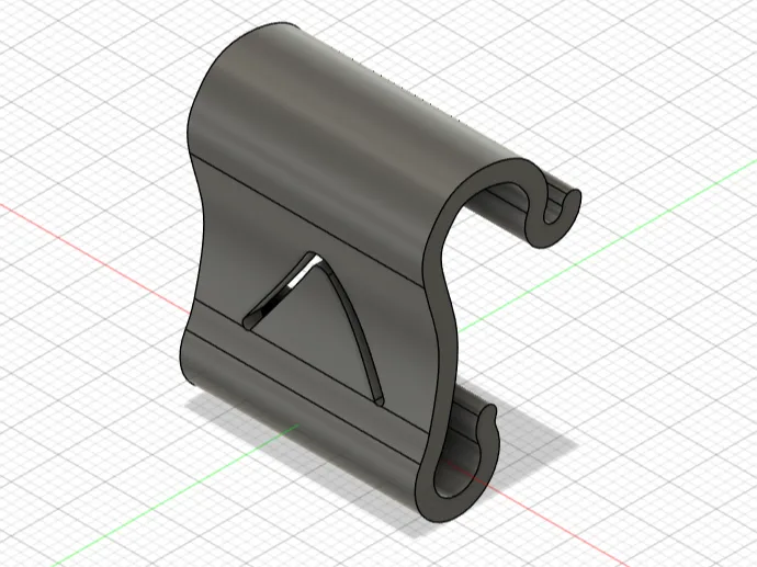 Clip for containers with lip